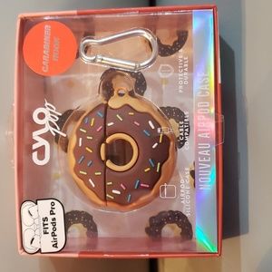 CYLO POP Airpods frosted donut case cover NWT